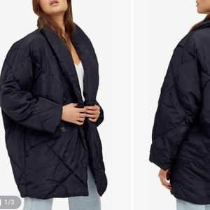 Free People oversized puffer coat
